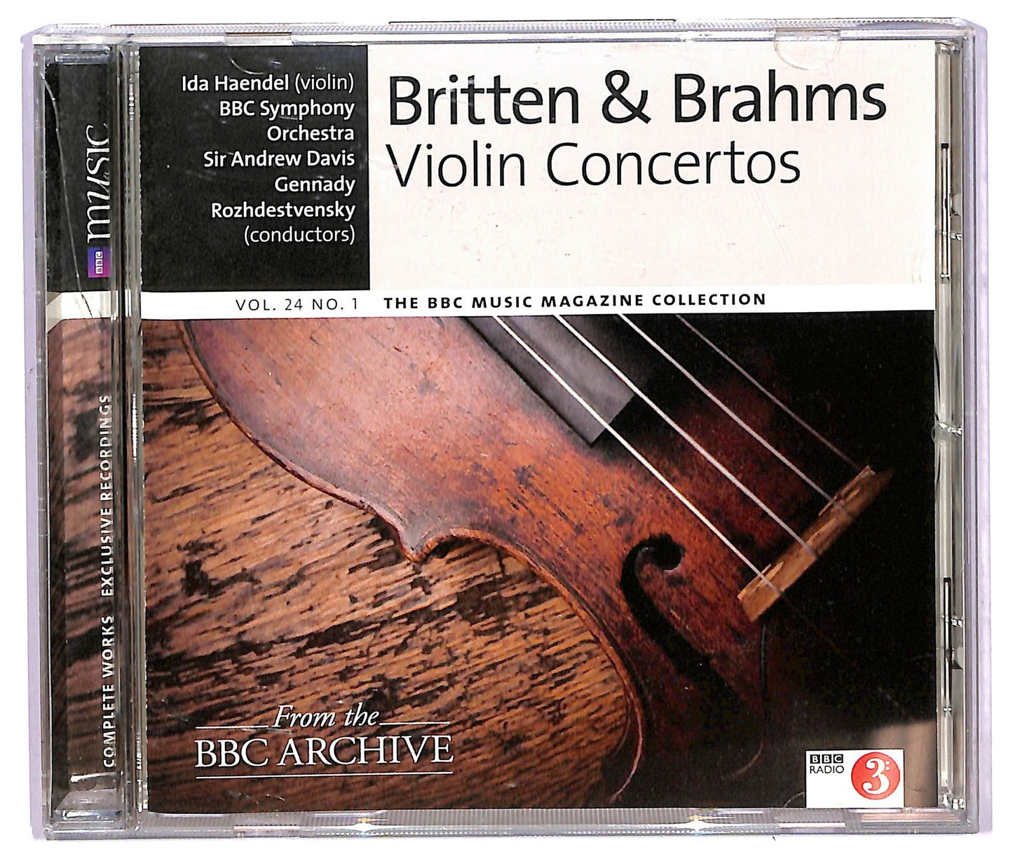 EBOND Ida Haendel - Britten & Brahms Violin Concertos CD CD065556