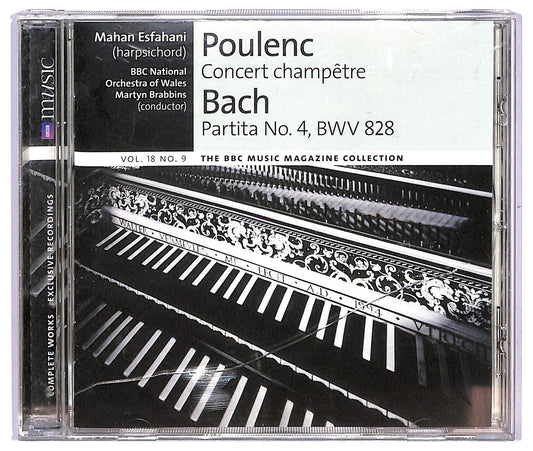 EBOND Poulenc Bach - Concert Champetre - Partita No.4, BWV 828 CD CD065561