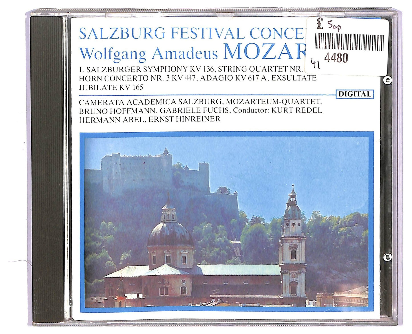 EBOND Wolfgang Amadeus Mozart - Salzburg Festival Concert CD CD065620