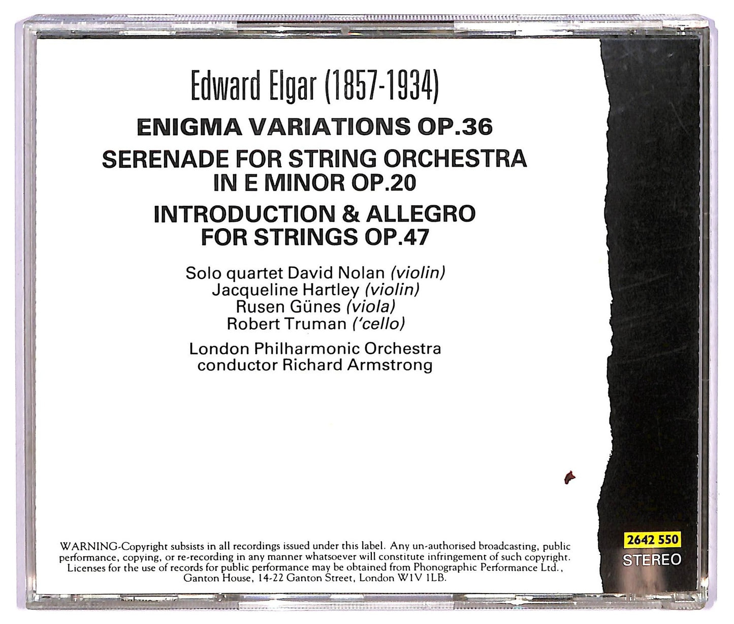 EBOND Elgar Enigma - Elgar Enigma Variations CD CD065621