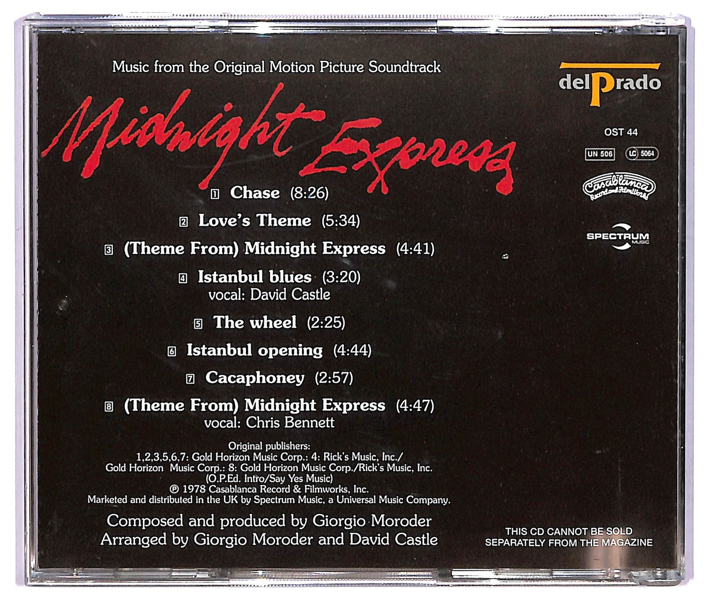 EBOND Giorgio Moroder - Midnight Expres CD CD065630