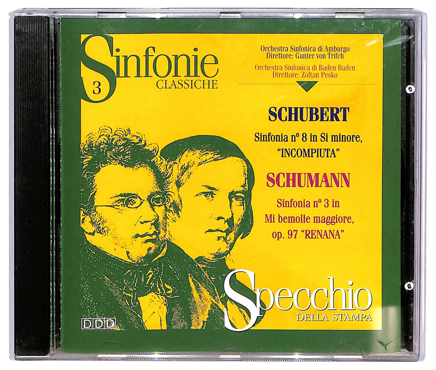 EBOND Schubert - Sinfonia N° 8 In Si Minore'Incompiuta Sinfonia N° 3 CD CD065644