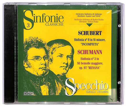 EBOND Schubert - Sinfonia N° 8 In Si Minore'Incompiuta Sinfonia N° 3 CD CD065644