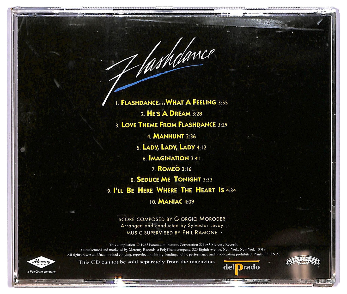 EBOND Various - Flashdance (Original Soundtrack From The Motion Picture) CD CD065653