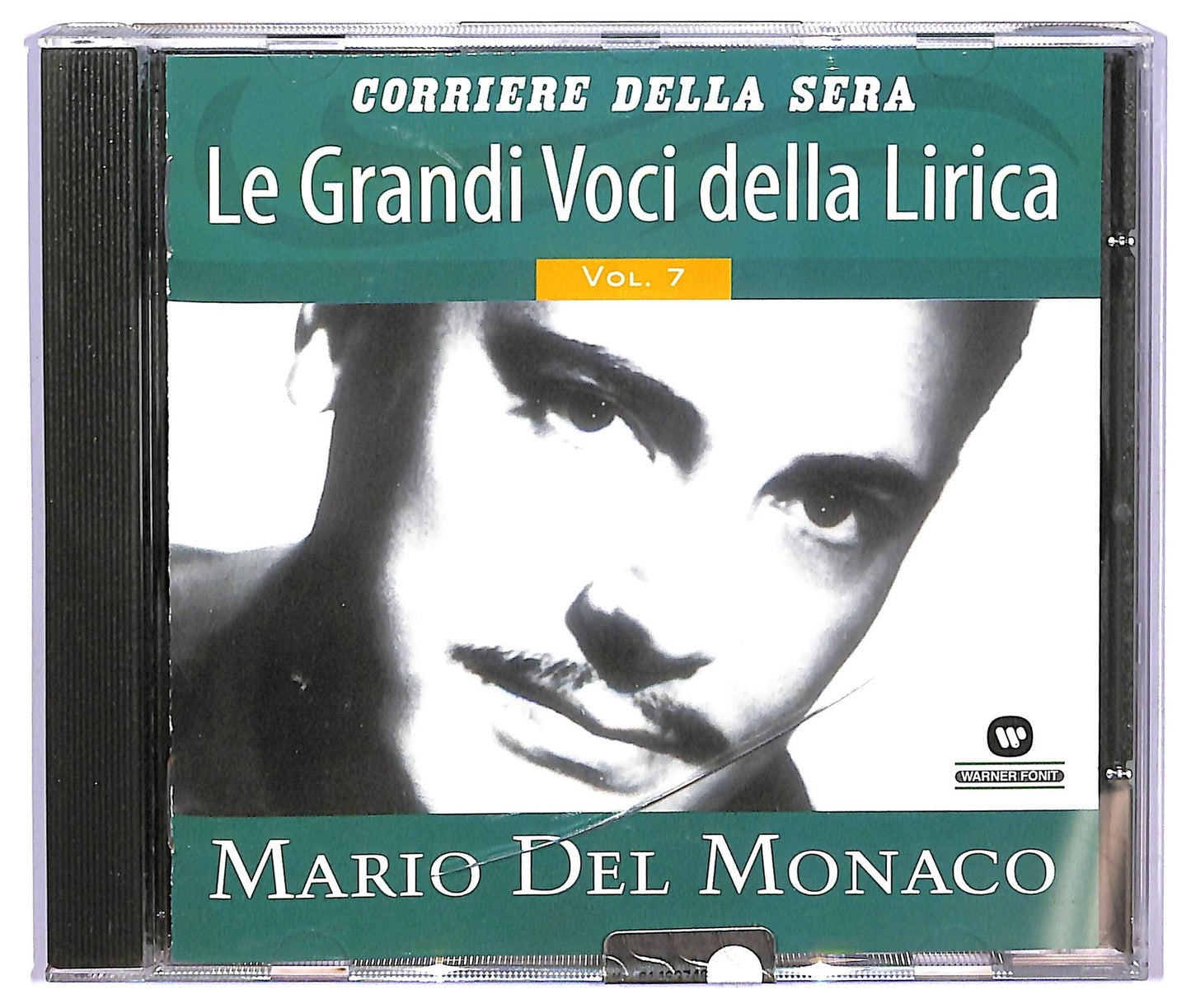 EBOND Mario del Monaco - Le Grandi Voci Della Lirica Vol. 7 ALBUM EDITORIALE JEWEL CASE CD CD065751