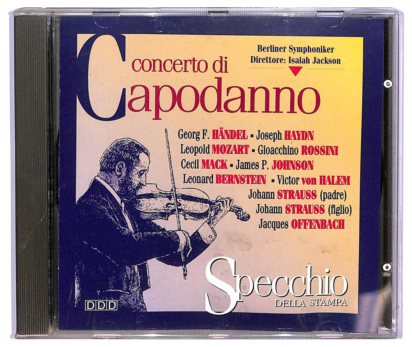 EBOND Berliner Symphoniker Isaiah Jackson - Concerto Di Capodanno CD CD065752
