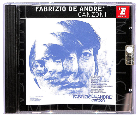 EBOND Fabrizio De Andre - Canzoni ALBUM EDITORIALE JEWEL CASE CD CD065754