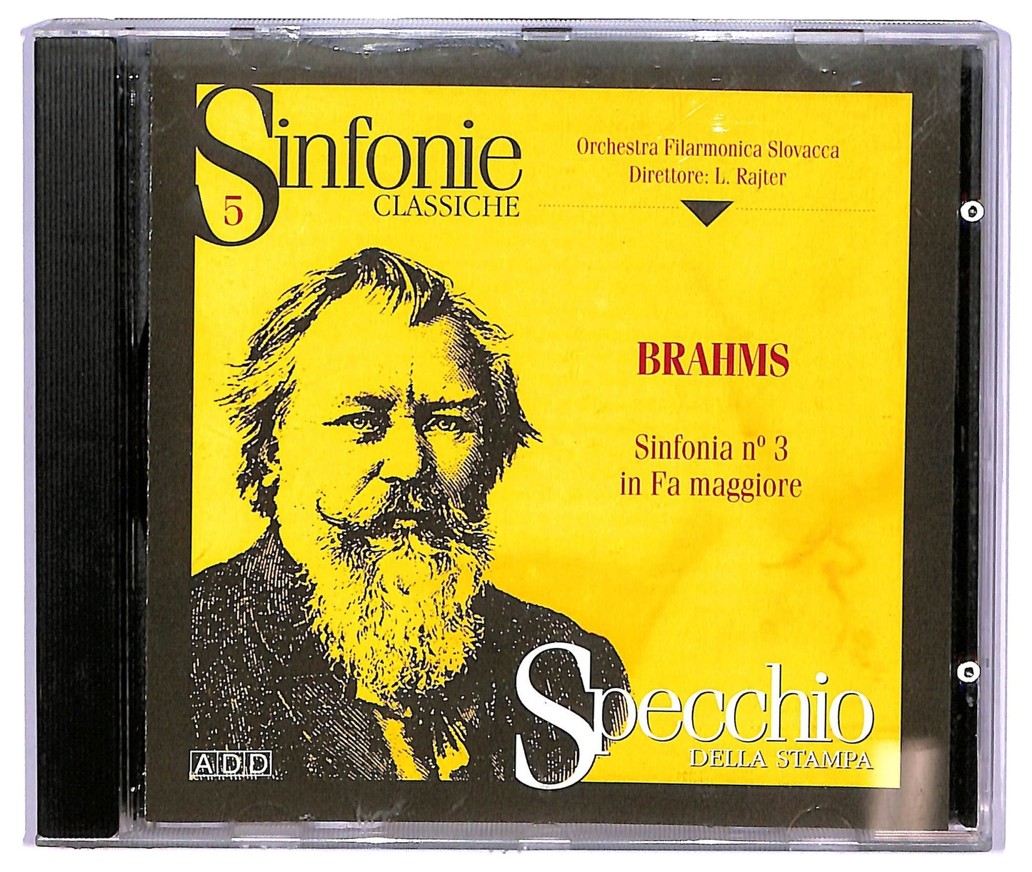 EBOND Brahms - Sinfonia N. 3 In Fa Maggiore ALBUM EDITORIALE JEWEL CASE CD CD065759