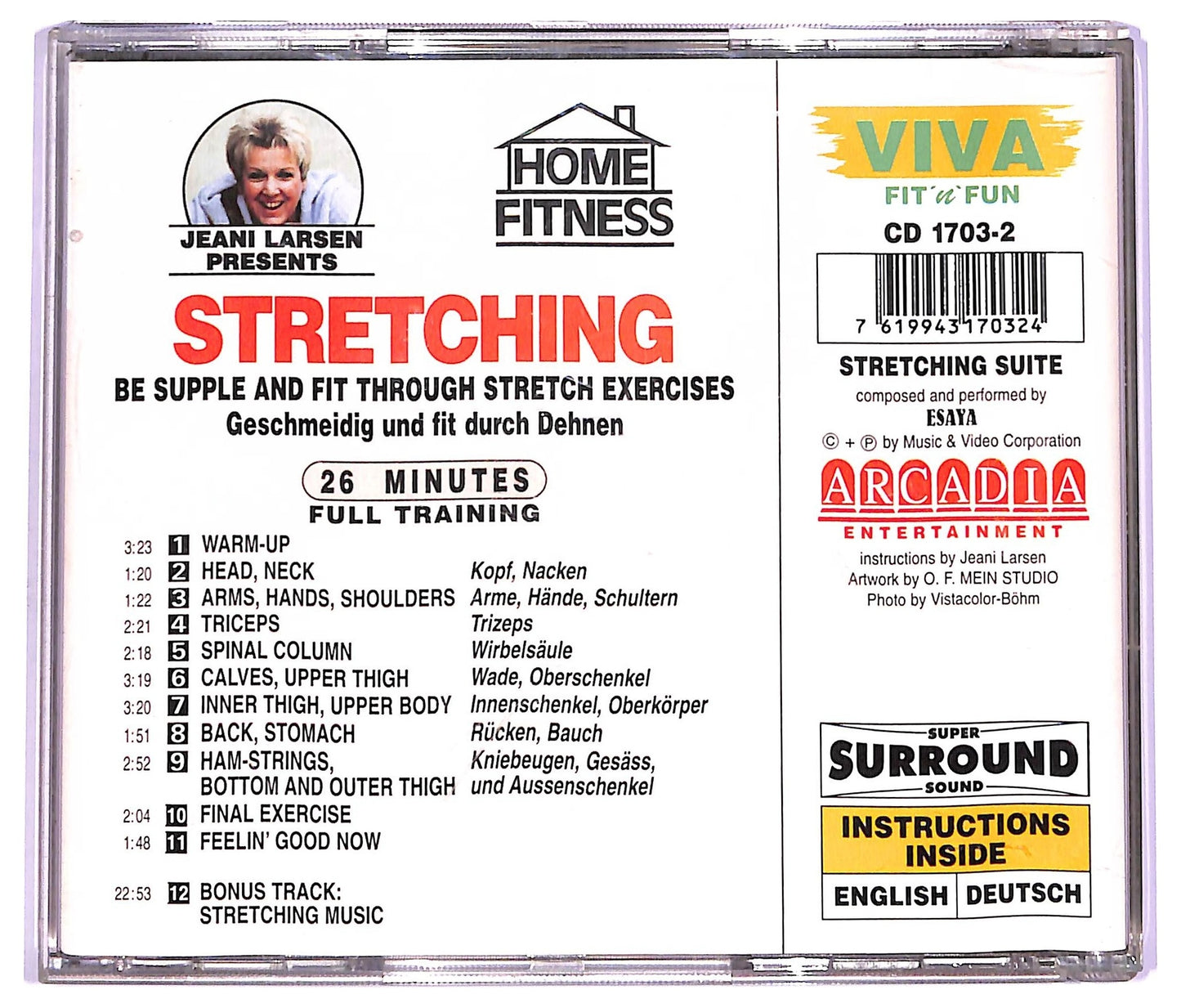 EBOND Jeani Larsen - Stretching CD CD065803
