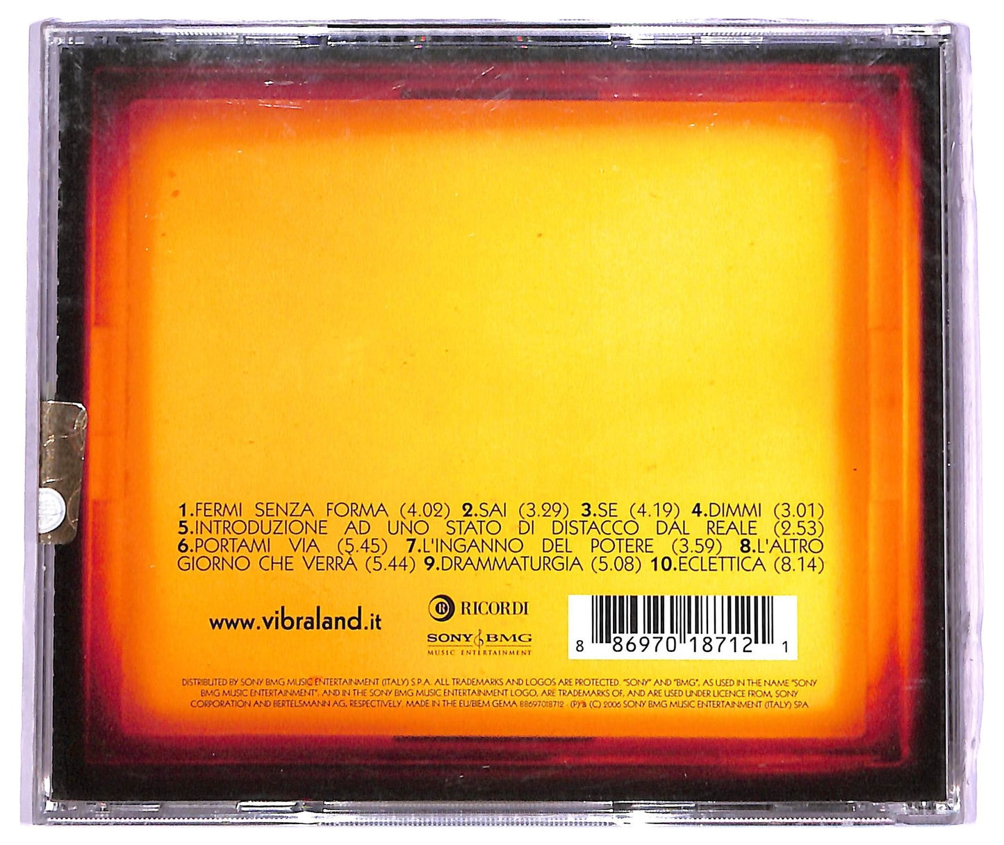 EBOND Le Vibrazioni - Officine Meccaniche CD CD065823