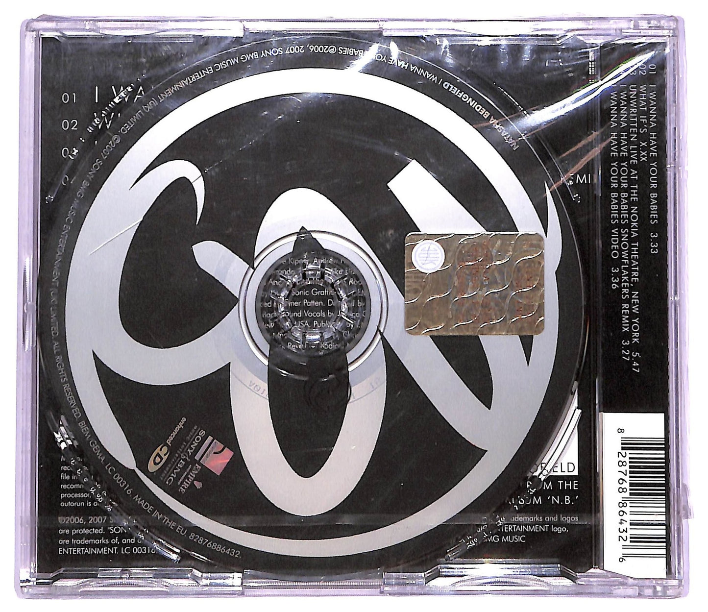 EBOND Natasha Bedingfield - I Wanna Have Your Babies COMPILATION JEWEL CASE SLIM CD CD065833