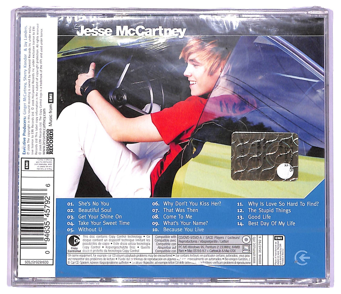 EBOND Jesse McCartney - Beautiful Soul ALBUM JEWEL CASE CD CD065858