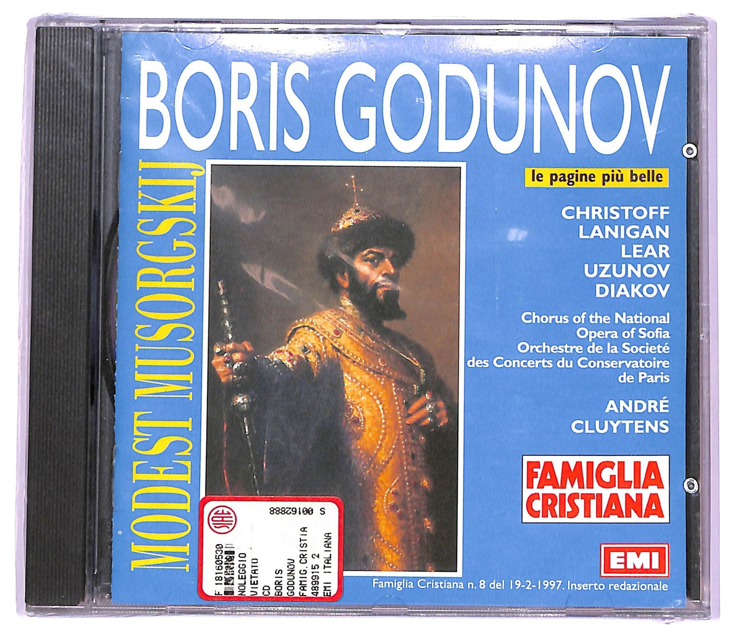 EBOND Modest Musorgskij - Boris Godunov (Le Pagine Piu Belle) COMPILATION EDITORIALE JEWEL CASE CD CD065865