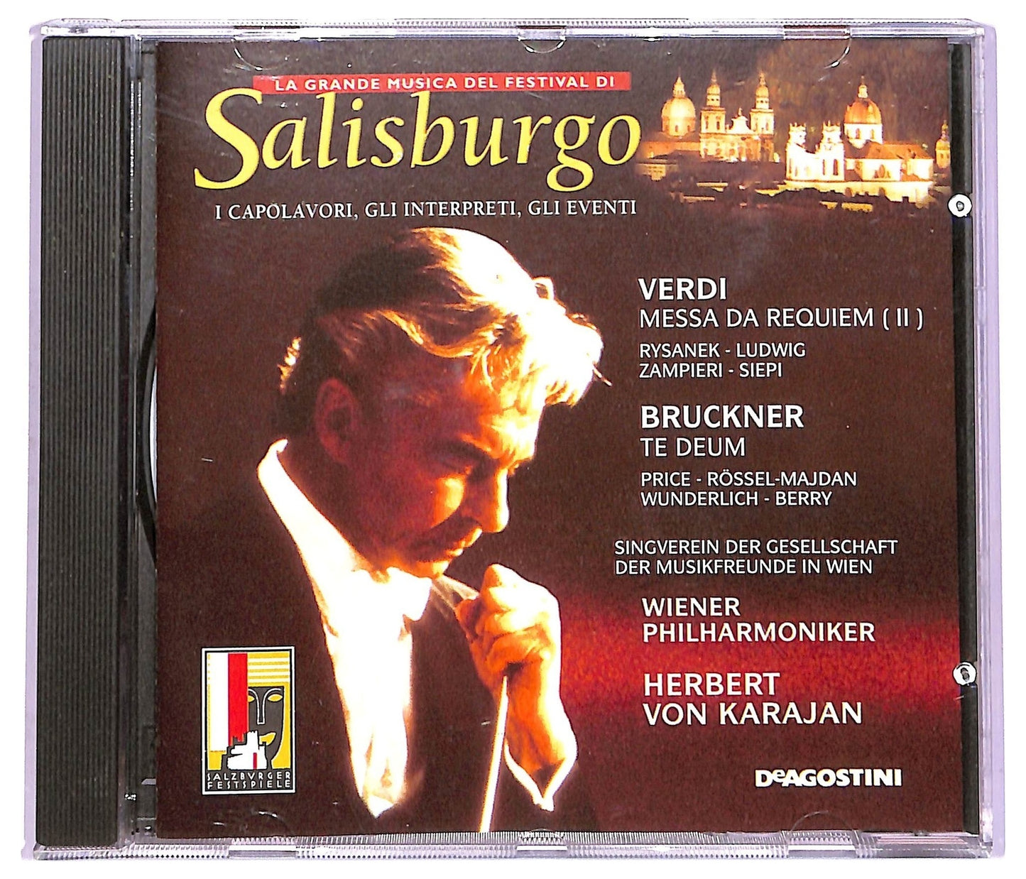 EBOND Verdi Bruckner Wiener Philharmoniker - Messa Da Requiem II Te Deum ALBUM EDITORIALE JEWEL CASE CD CD065912