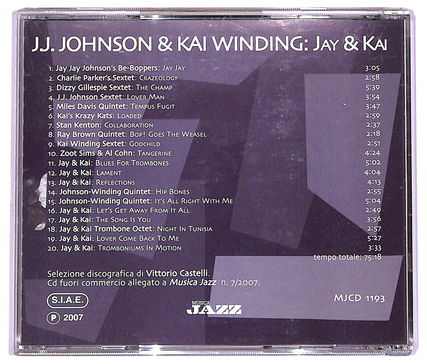 EBOND J.J. Johnson & Kai Winding - Jay & Kai CD CD065913