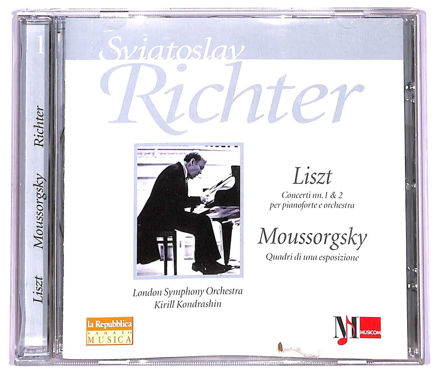 EBOND Sviatoslav Richter - Liszt - Moussorgsky COMPILATION EDITORIALE JEWEL CASE CD CD065916