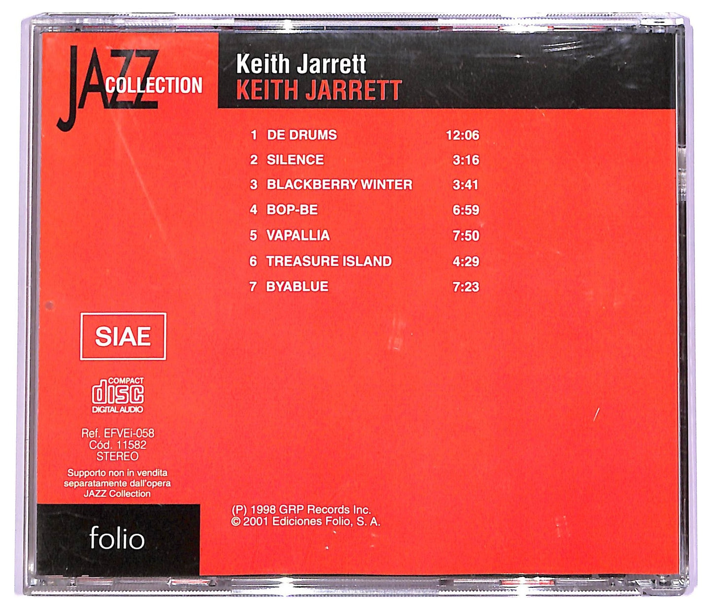 EBOND Keith Jarrett - Keith Jarrett COMPILATION EDITORIALE JEWEL CASE CD CD065940