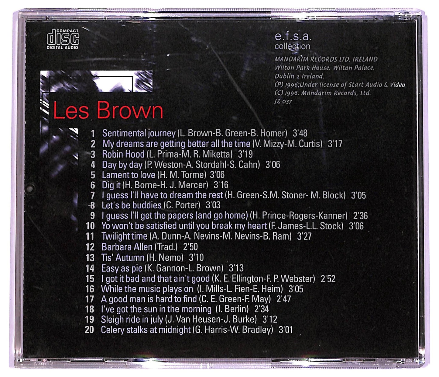 EBOND Les Brown - Jazz Masters (100 Ans De Jazz) COMPILATION EDITORIALE JEWEL CASE CD CD066010