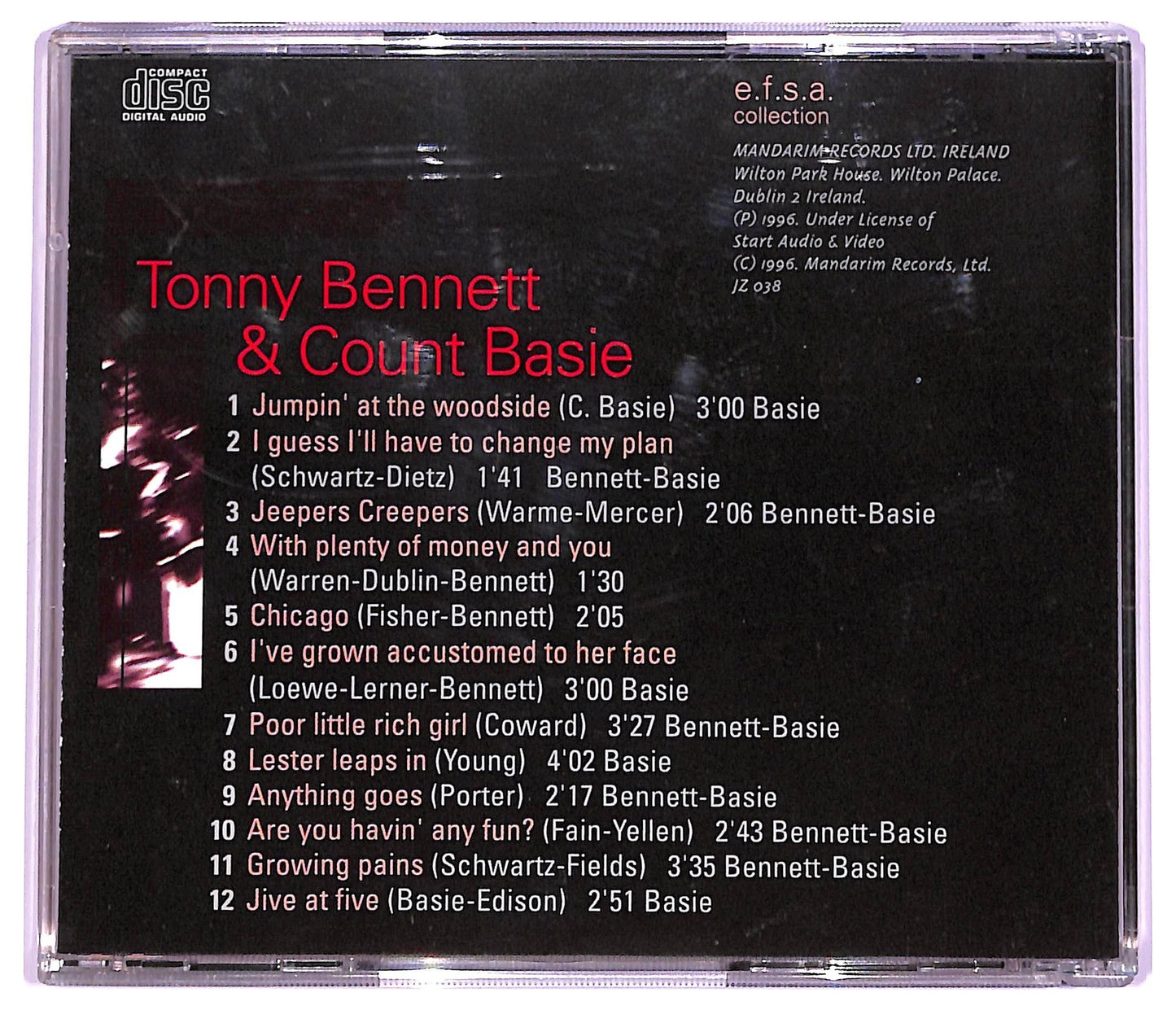 EBOND Tonny Bennett e Count Basie - Jazz Masters (100 Ans De Jazz) COMPILATION EDITORIALE JEWEL CASE CD CD066011
