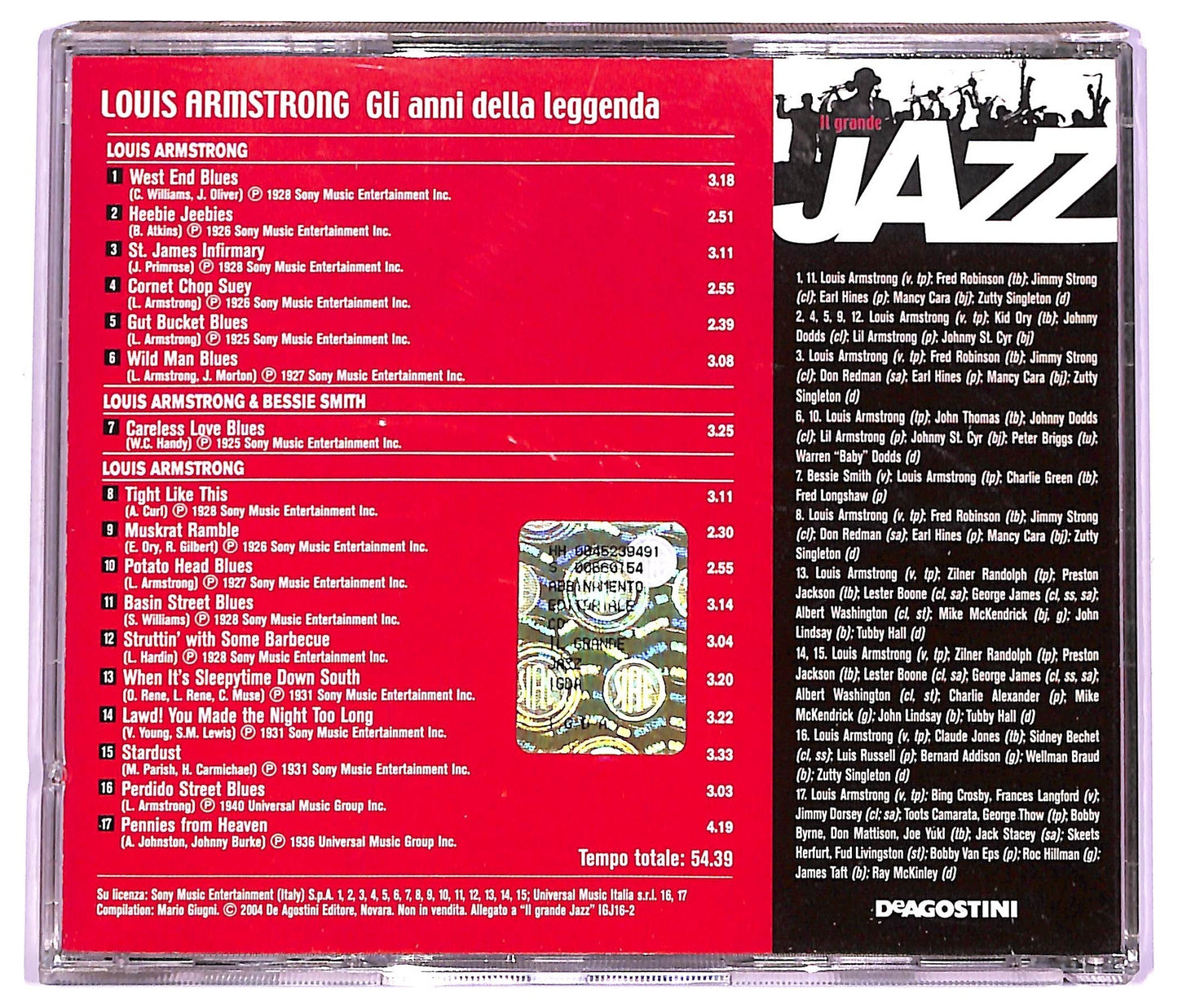 EBOND Louis Armstrong - gli anni della leggenda CD CD066013