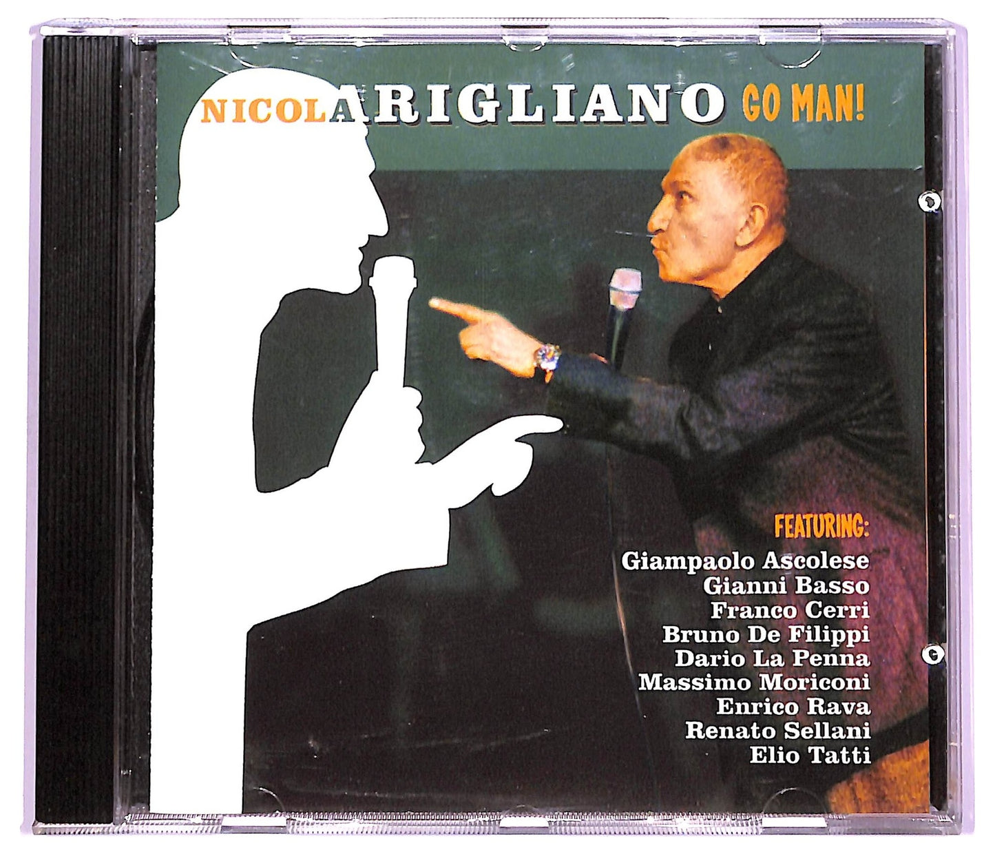 EBOND Nicola Arigliano - Go Man! ALBUM EDITORIALE JEWEL CASE CD CD066031