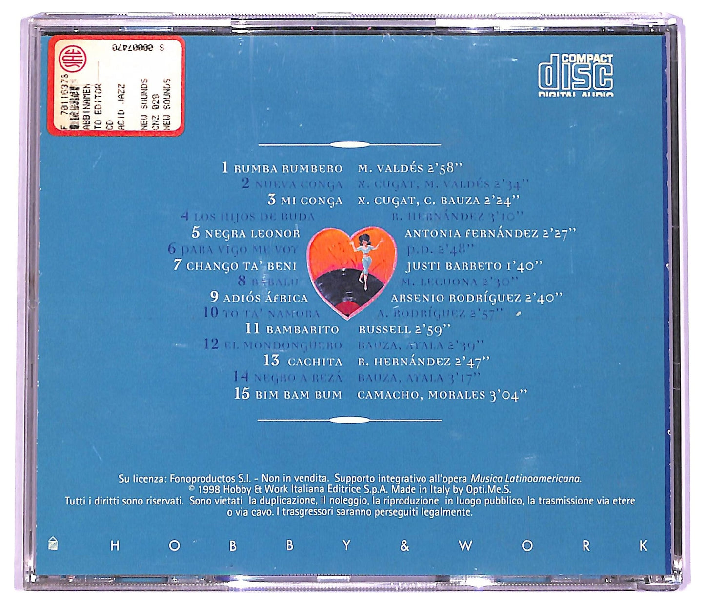 EBOND Xavier Cugat - Nueva Conga CD CD066037