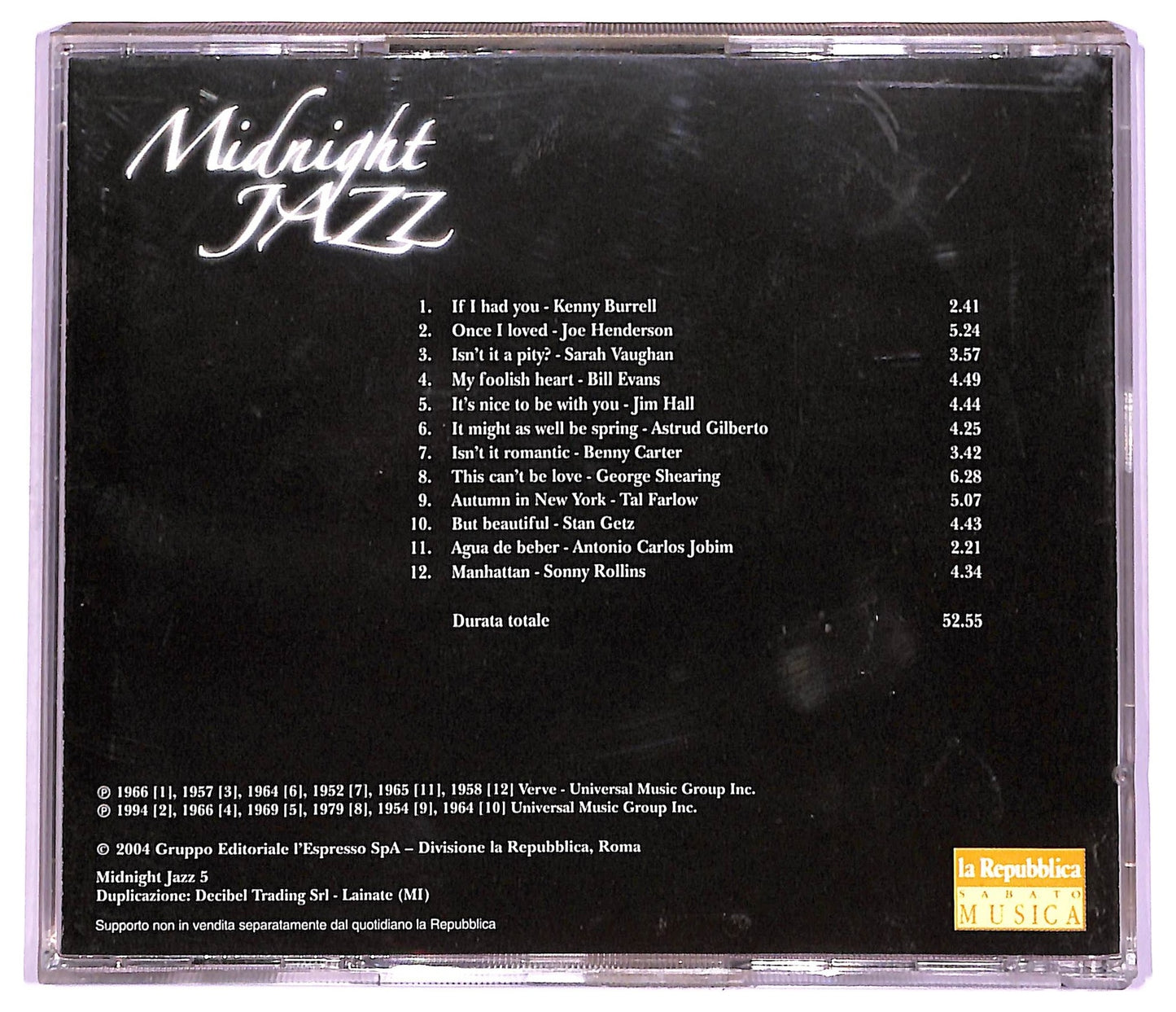 EBOND Various - Midnight Jazz - 5 CD CD066039