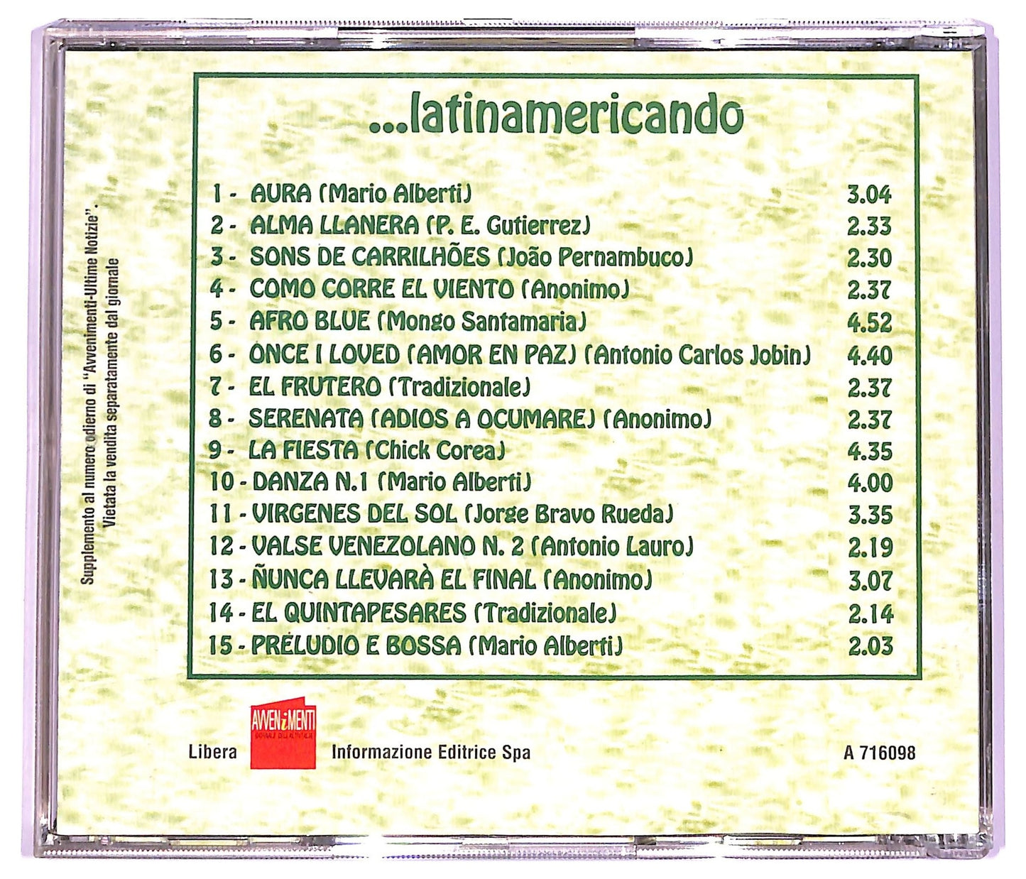 EBOND Flachibo - Latinamericando CD CD066040