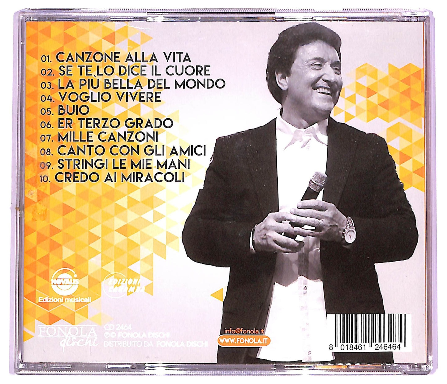 EBOND Ruggero Scandiuzzi - Canzone Alla Vita ALBUM JEWEL CASE CD CD066054
