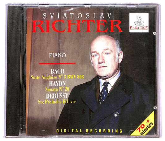 EBOND Sviatoslav Richter - Piano Suite Anglaise N,3 BWV 808 Sonata N,20, Six Preludes II Livre COMPILATION JEWEL CASE CD CD066134
