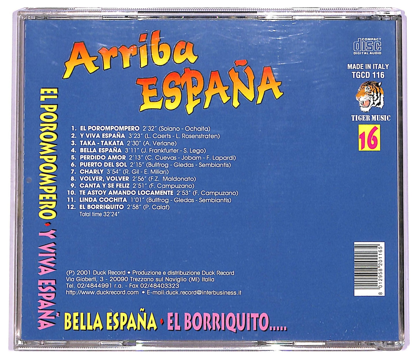 EBOND Various - Arriba Espana CD CD066142