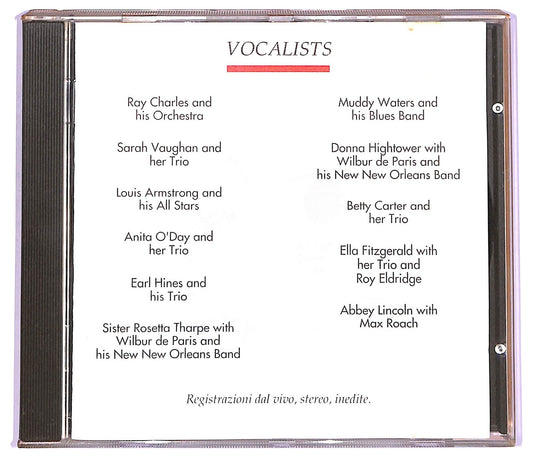 EBOND Various - Vocalists registrazioni dal vivo stereo inedite CD CD066236