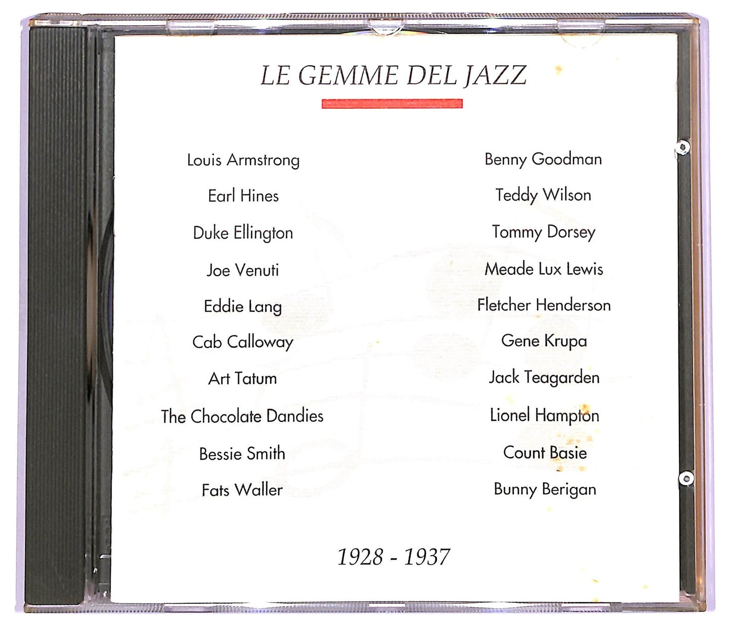 EBOND Various - Le Gemme del Jazz 1928-1937 CD CD066237
