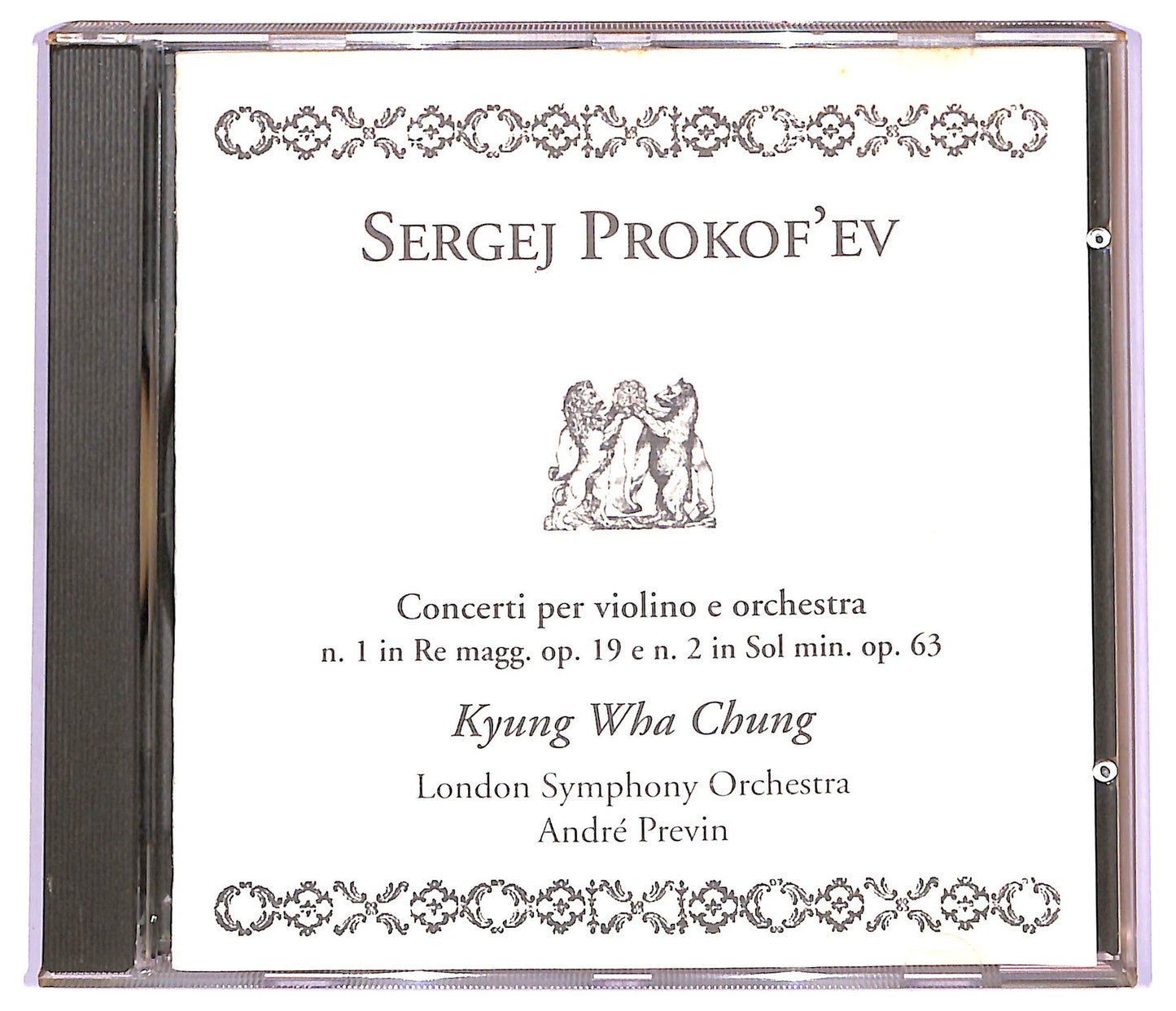 EBOND Sergej Prokof ev - Concerti per violino e orchestra n 1 in re magg. CD CD066248