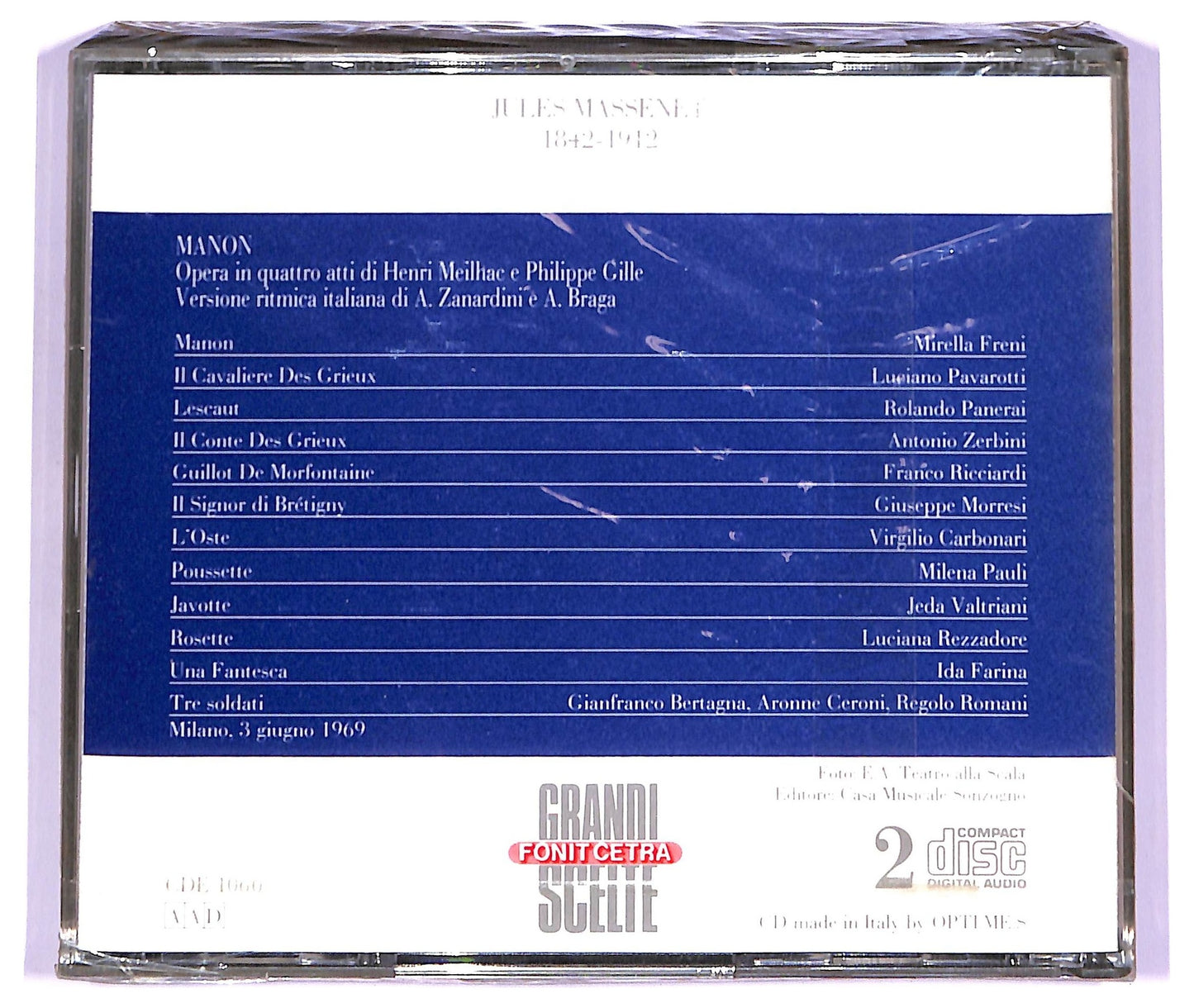 EBOND Jules Massenet - Manon CD CD066250