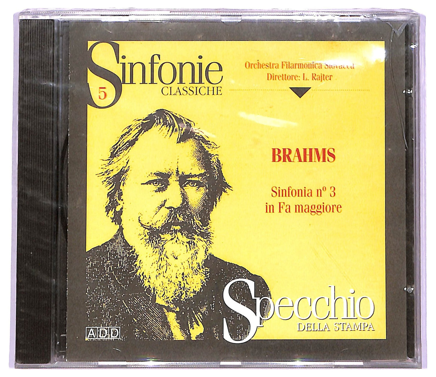 EBOND Brahms - Sinfonia N. 3 In Fa Maggiore ALBUM EDITORIALE JEWEL CASE CD CD066252