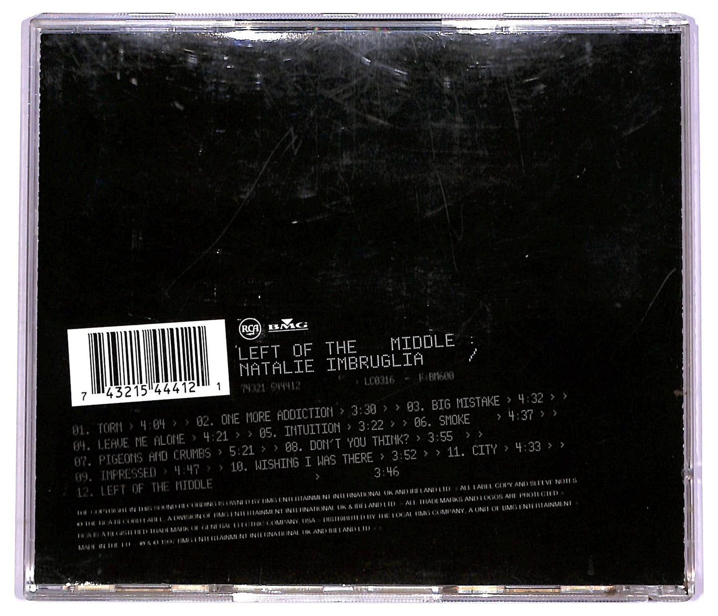 EBOND Natalie Imbruglia - Left Of The Middle CD CD066310