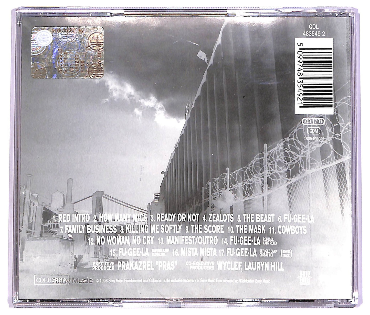 EBOND Fugees - The Score ALBUM JEWEL CASE CD CD066328