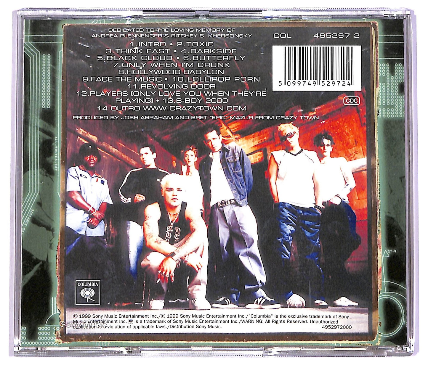 EBOND Crazy Town - The Gift Of Game CD CD066343