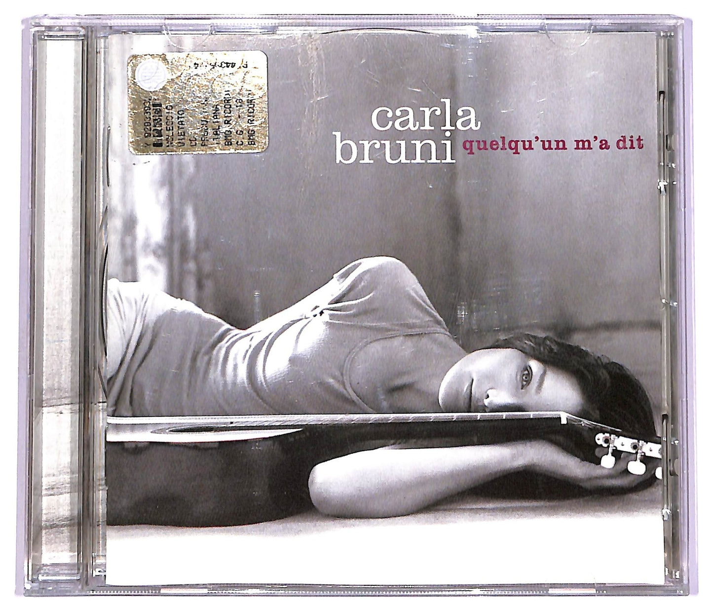 EBOND Carla Bruni - Quelqu'un M'a Dit ALBUM JEWEL CASE CD CD066346