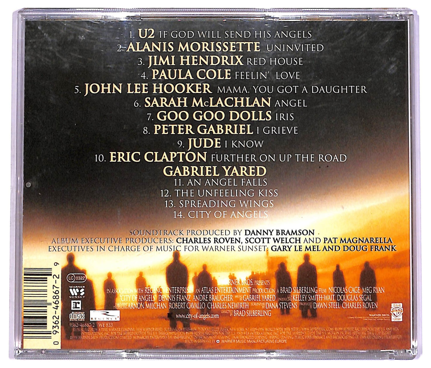 EBOND Various - City Of Angels COMPILATION JEWEL CASE CD CD066407