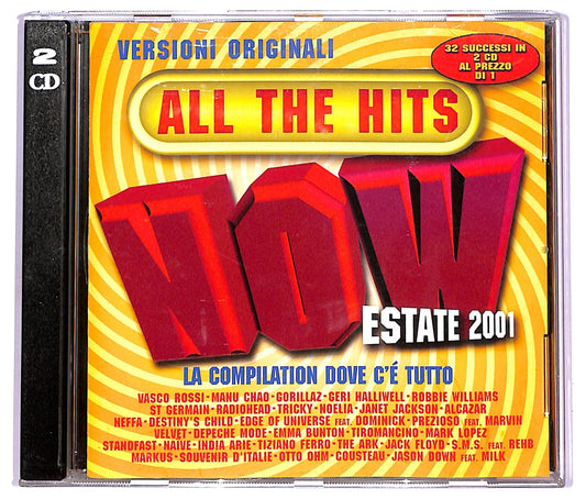 EBOND Various - All The Hits Now Estate 2001 ( 2cd) COMPILATION JEWEL CASE CD066425