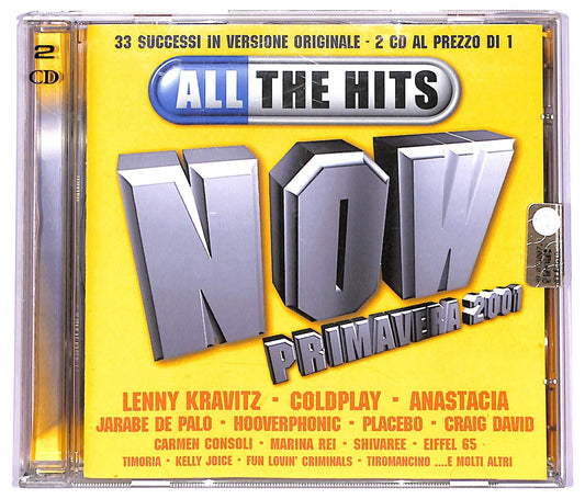 EBOND Various - All The Hits Now Primavera 2001 ( 2CD) COMPILATION JEWEL CASE CD066428