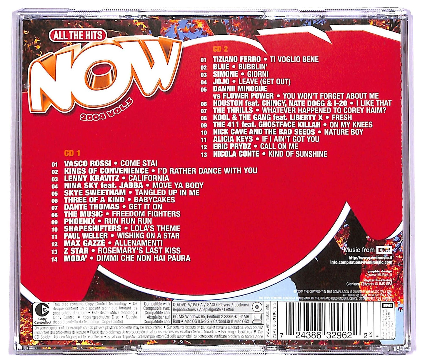 EBOND Various - All The Hits Now 2004 Vol. 3 COMPILATION JEWEL CASE CD CD066432