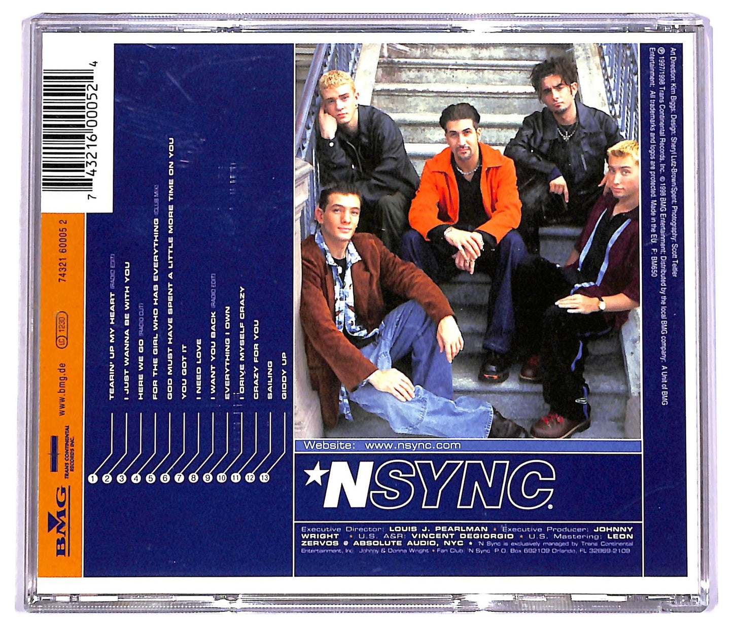 EBOND NSYNC - 'N Sync ALBUM JEWEL CASE CD CD066433