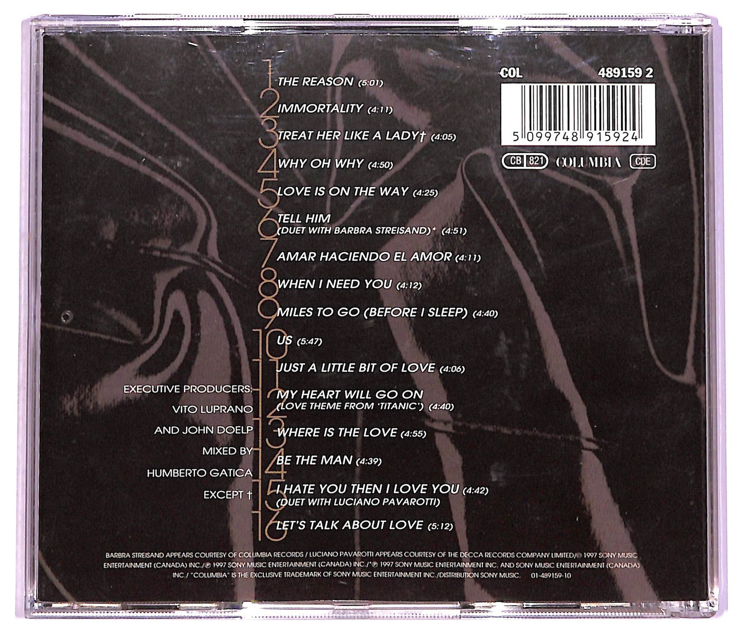 EBOND Celine Dion - Let's Talk About Love CD CD066456