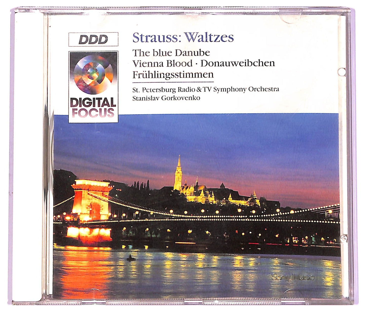 EBOND Johann Strauss Jr. - Waltzes - The Blue Danube ALBUM JEWEL CASE CD CD066503