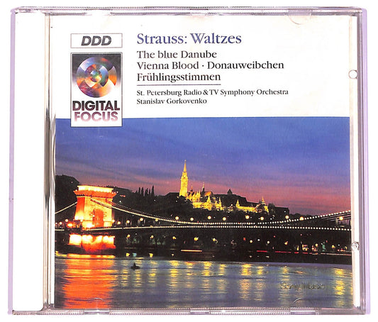 EBOND Johann Strauss Jr. - Waltzes - The Blue Danube ALBUM JEWEL CASE CD CD066503