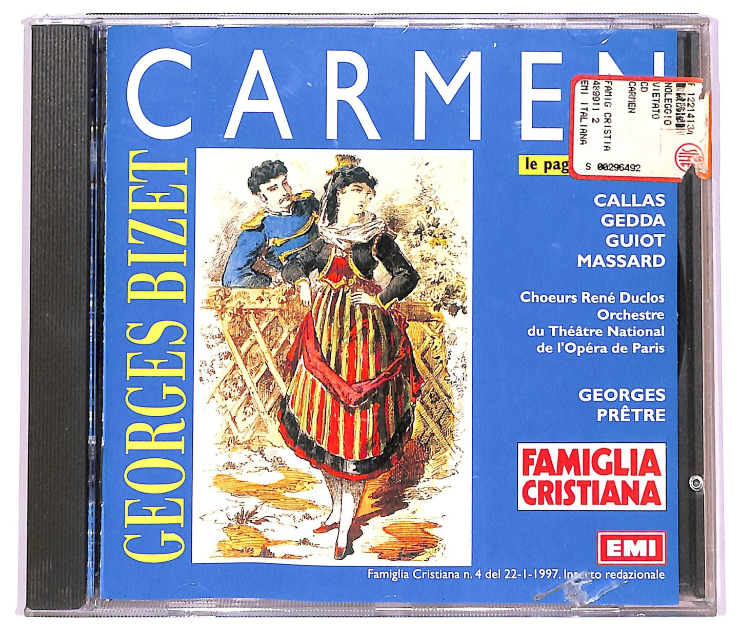 EBOND Georges Bizet - Carmen - Le Pagine Piu Belle COMPILATION EDITORIALE JEWEL CASE CD CD066554