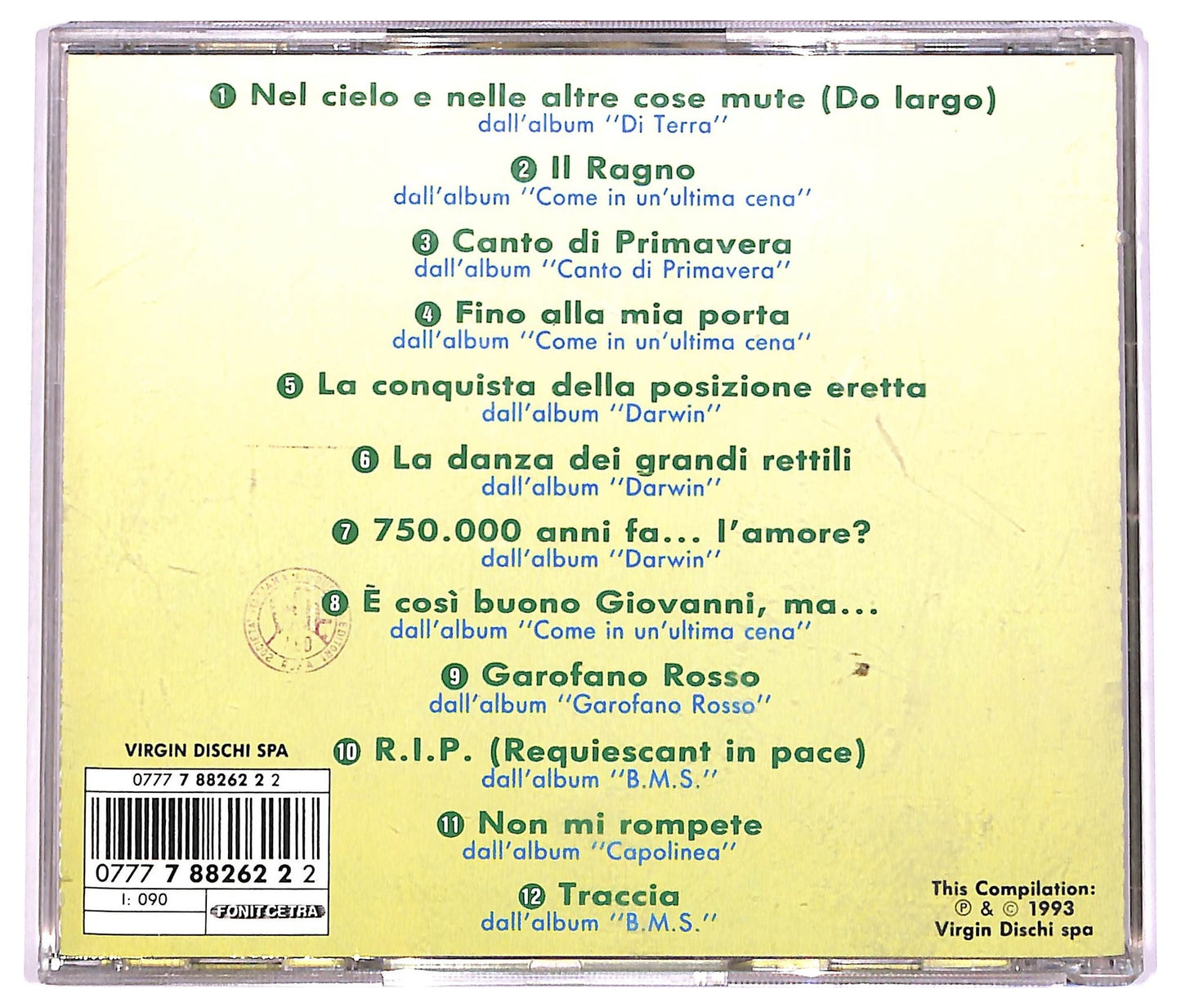 EBOND Banco - La Storia COMPILATION JEWEL CASE CD CD066608